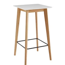 61x110x61 Stehtisch quadratisch mit Fußablage - Soveca^Wohnen Outlet