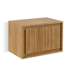 Wohnen 60x40x41 Teak Badschrank für Wandmontage - Sojettes
