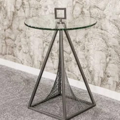 45x57x45 Tisch mit Design Pyramiden Gestell - Soveltra^Wohnen Hot