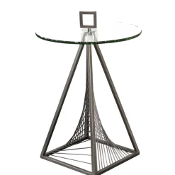 45x57x45 Tisch mit Design Pyramiden Gestell - Soveltra^Wohnen Hot