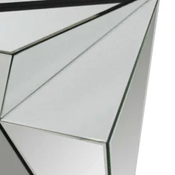 120x81x36 Tischkonsole aus Spiegelglas - Aknita^Wohnen Clearance