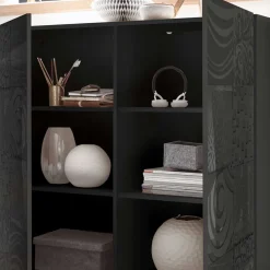 121x111x42 Türen-Kommode in Grau Glanz - Ipatal^Wohnen Hot