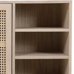 100x65x36 2-türige Kommode mit drei offenen Fächern - Oncinasa^Wohnen Online