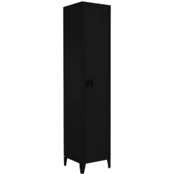 38x180x38 1-türiger Metallspind in Schwarz - Trio^Wohnen Discount