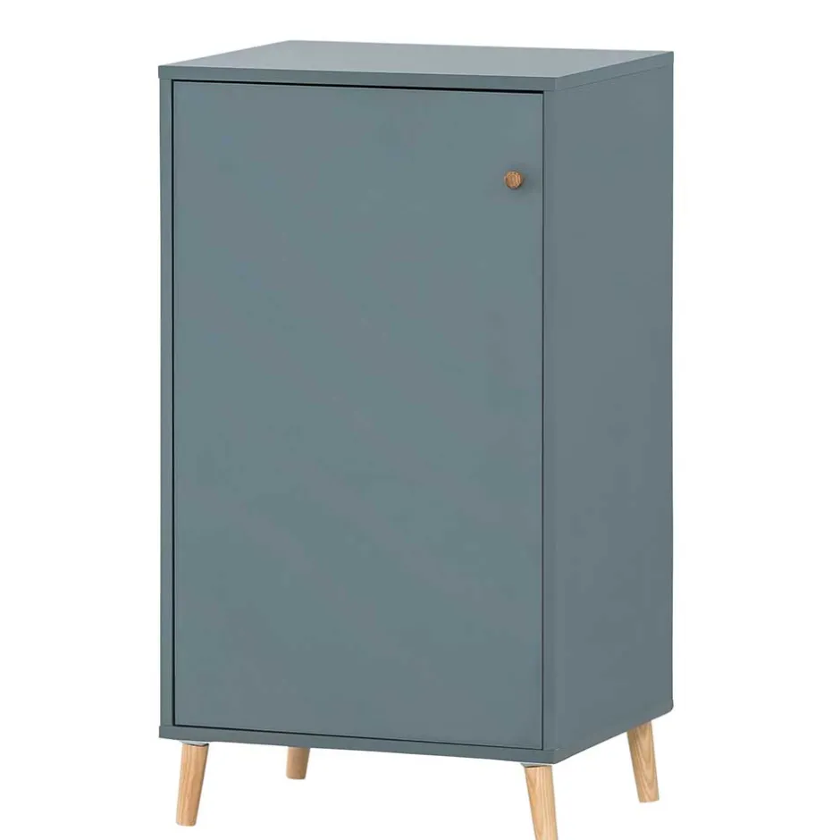 51x93x41 1-türiger Office Schrank in Petrol - Baiamare^Wohnen Outlet