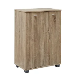 Wohnen 60x90x35 2-türiger Schuhschrank in Sonoma-Eiche - Trendenca