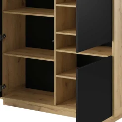 122x126x40 2-türiges Highboard mit Fach - Ilunas^Wohnen Best