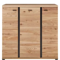 Wohnen 123x121x42 3-türiges Highboard teilmassiv - Latenda