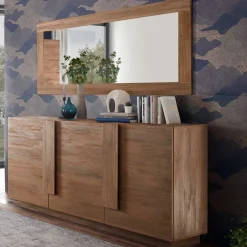 181x90x44 3-türiges Sideboard mit Sockelgestell - Basento^Wohnen