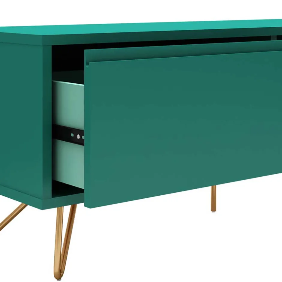 120x45x40 TV Board in Grün lackiert - Ricriava^Wohnen