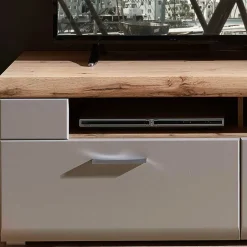 140x51x47 TV Element in Grau & Eiche - Fraguca^Wohnen Sale