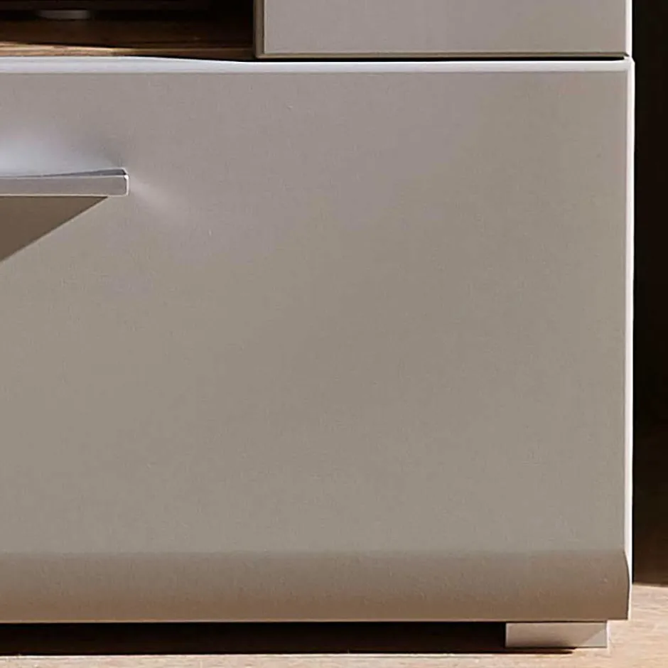 140x51x47 TV Element in Grau & Eiche - Fraguca^Wohnen Sale