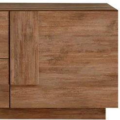 Wohnen 181x63x44 TV Kommode in Holzoptik - Basento