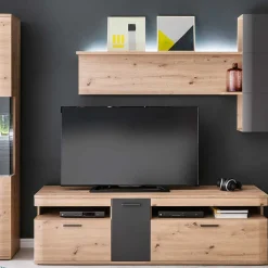 Wohnen 180x55x50 TV Unterschrank zweifarbig - Vecenda