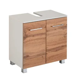 Wohnen 60x54x35 Unterbeckenschrank mit Doppeltür - Tonra