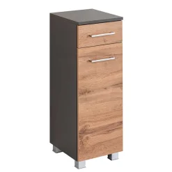 30x84x35 Unterschrank fürs Bad mit Schublade - Ishes^Wohnen