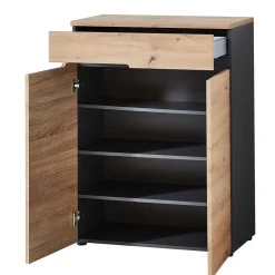 80x107x38 Vertiko für Schuhe in Wildeiche Optik - Kuetra^Wohnen Sale