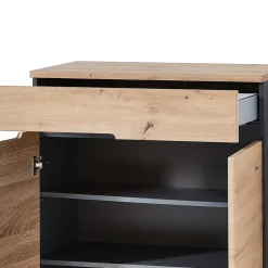 80x107x38 Vertiko für Schuhe in Wildeiche Optik - Kuetra^Wohnen Sale