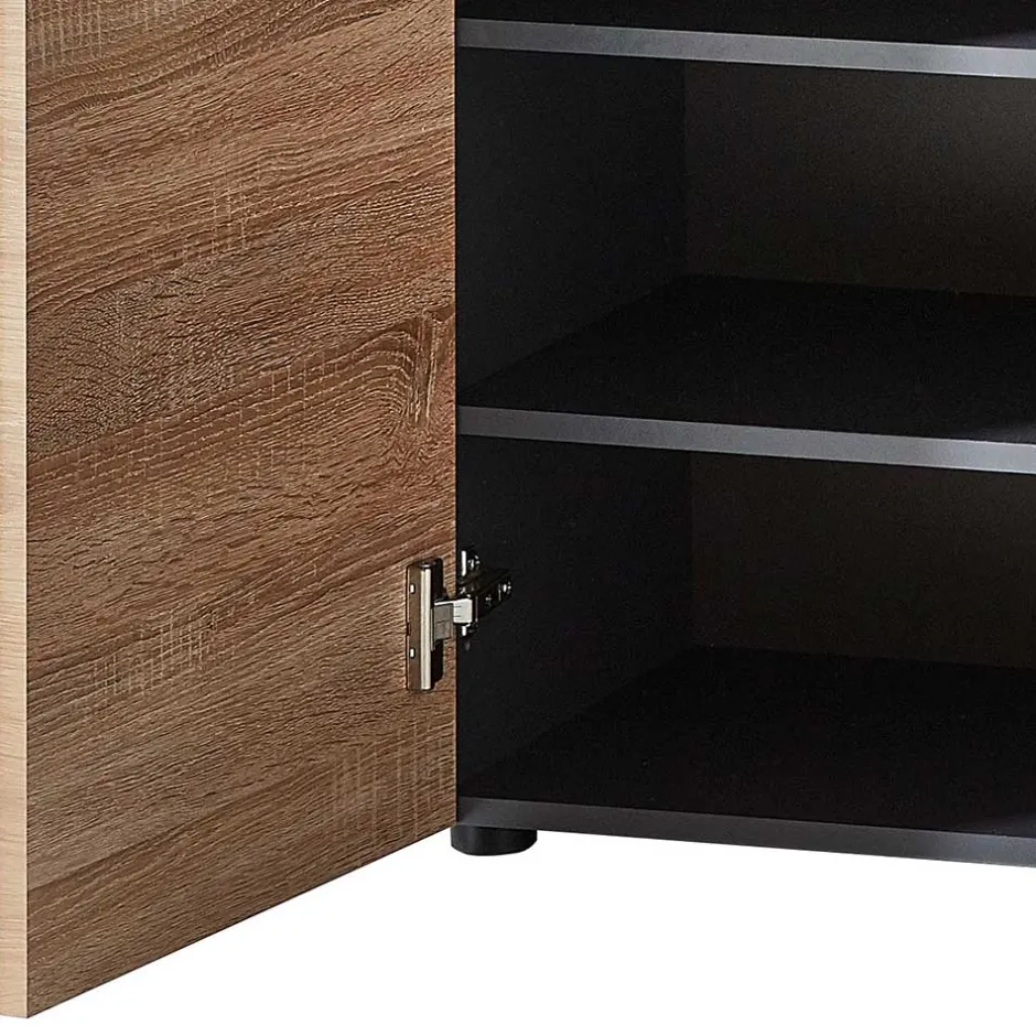 80x107x38 Vertiko für Schuhe in Wildeiche Optik - Kuetra^Wohnen Sale