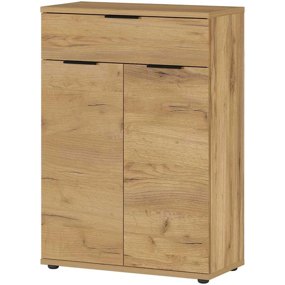 75x108x37 Vertiko für Schuhe in Wildeiche Dekor - Esdrusca^Wohnen New