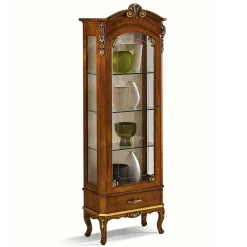 Wohnen 68x204x41 Vitrine im Italienischem Stil - Leonid