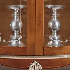 Wohnen 107x120x40 Vitrine im Italienischen Stil - Carlenna