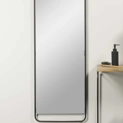 46x175x3 Wand Hängespiegel in Schwarz - Mentrakin^Wohnen Best