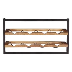 65x35x25 Wand Weinregal für acht Flaschen - Evradon^Wohnen Discount