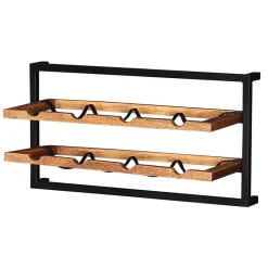 65x35x25 Wand Weinregal für acht Flaschen - Evradon^Wohnen Discount