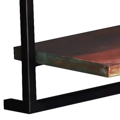 Wohnen 50x35x25 Wandboard aus Altholz mit Metallrahmen - Jamaica