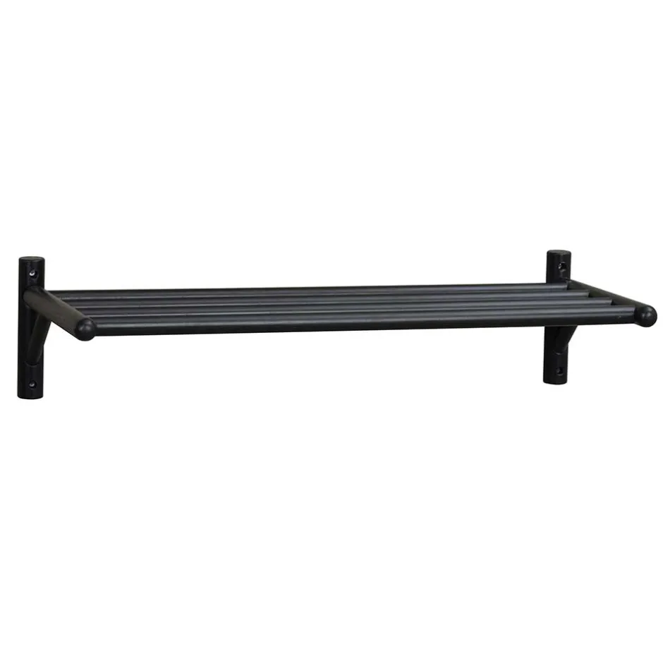 Wohnen 80x19x33 Wandboard für Schuhe in Schwarz - Evlinu