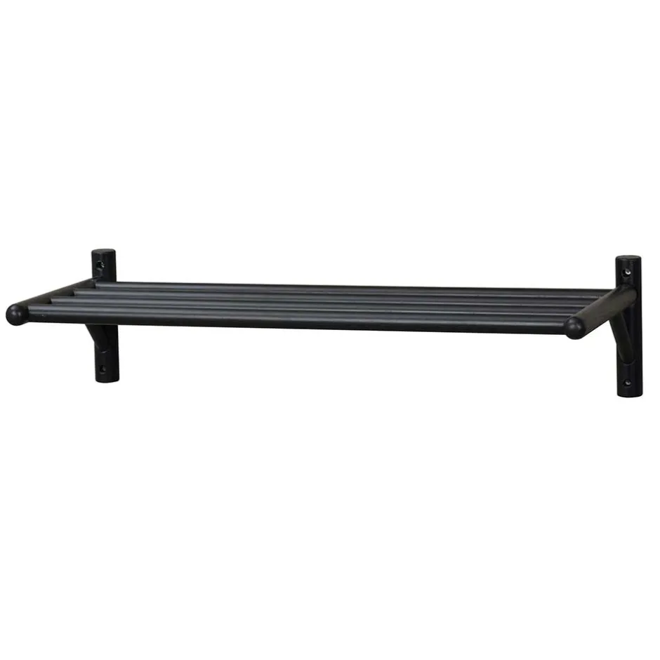 Wohnen 80x19x33 Wandboard für Schuhe in Schwarz - Evlinu