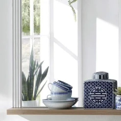 Wohnen 142x74x16 Wandspiegel mit Landhaus Design - Sinolita