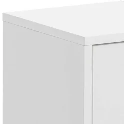 57x61x30 Waschbeckenschrank in Weiß & Gold - Nuszaleva^Wohnen Discount
