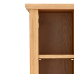 Wohnen 60x65x30 Waschbeckenunterschrank aus Massivholz - Akzinad