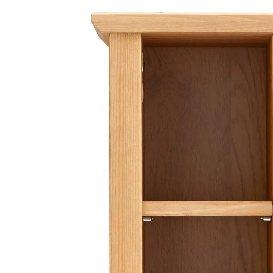 Wohnen 60x65x30 Waschbeckenunterschrank aus Massivholz - Akzinad