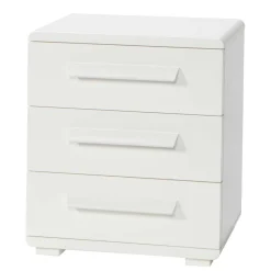 48x57x43 Weiße Nachtkommode aus Buche - Paniera^Wohnen Best