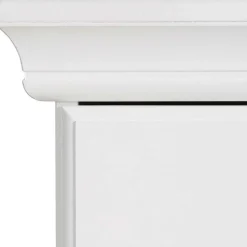 180x84x40 Weißes Sideboard - Landhaus modern - Akbelev^Wohnen New