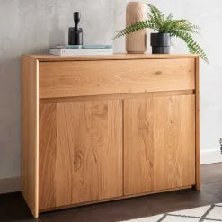 105x85x45 Wildeiche Kommode mit Schublade - Zandras^Wohnen Hot