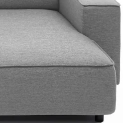 324x70x195 Wohnlandschaft in Hellgrau - Brianco^Wohnen Discount