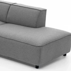 324x70x195 Wohnlandschaft in Hellgrau - Brianco^Wohnen Discount