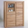 108x140x40 Wohnraum Highboard in Kernbuche - Uhelia^Wohnen Best