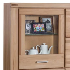 108x140x40 Wohnraum Highboard in Kernbuche - Uhelia^Wohnen Best