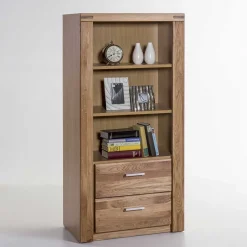 68x140x40 Wohnraum Regal aus Wildeiche - Maila^Wohnen Best