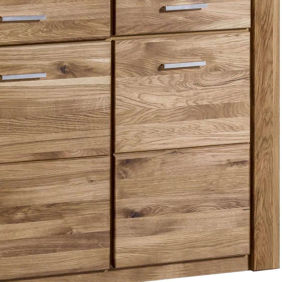 Wohnen 108x200x40 Wohnraum Schrank aus Wildeiche - Maila