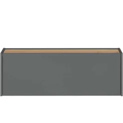 Wohnen 100x35x30 Wohnzimmer Hängeschrank mit Klappe - Ahilav