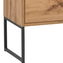 Wohnen 112x94x33 Wohnzimmer Kommode mit vier Türen - Swurta