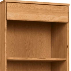 Wohnen 63x197x41 Wohnzimmer Regal mit 3 Fächern & Tür - Sennya