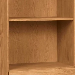 Wohnen 63x197x41 Wohnzimmer Regal mit 3 Fächern & Tür - Sennya