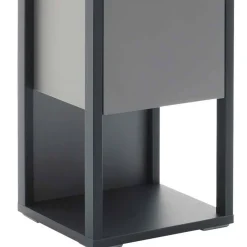 40x178x37 Wohnzimmer Schrank in Grau & Anthrazit - Ridona I^Wohnen Online